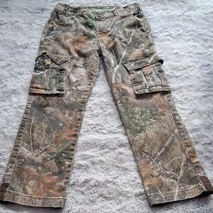 Realtree Multicolor Camouflage Cargo Pants 10/12